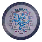 #121 White Rim (Blue Pebbles/Winter Sunset) 173-174 Tour Championships Z Swirl Fuzed Raptor with Solid ESP Rim