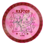 #123 White Rim (Money/Red Metallic) 173-174 Tour Championships Z Swirl Fuzed Raptor with Solid ESP Rim