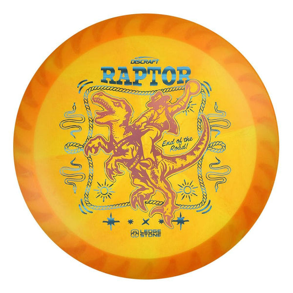 #127 White Rim (Pink Holo/Blue Linear Holo) 173-174 Tour Championships Z Swirl Fuzed Raptor with Solid ESP Rim