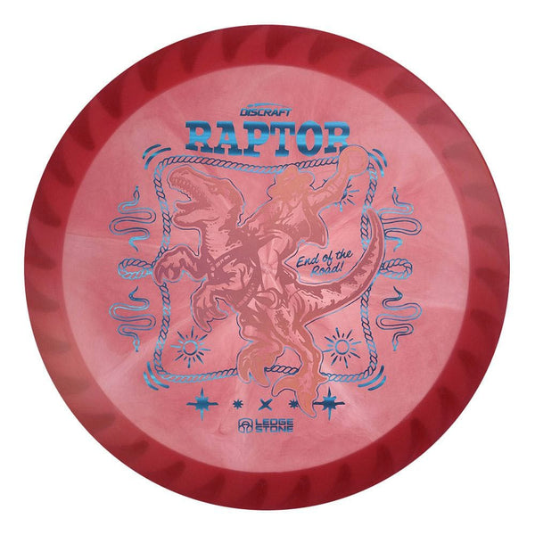#129 White Rim (Pink Holo/Blue Linear Holo) 173-174 Tour Championships Z Swirl Fuzed Raptor with Solid ESP Rim