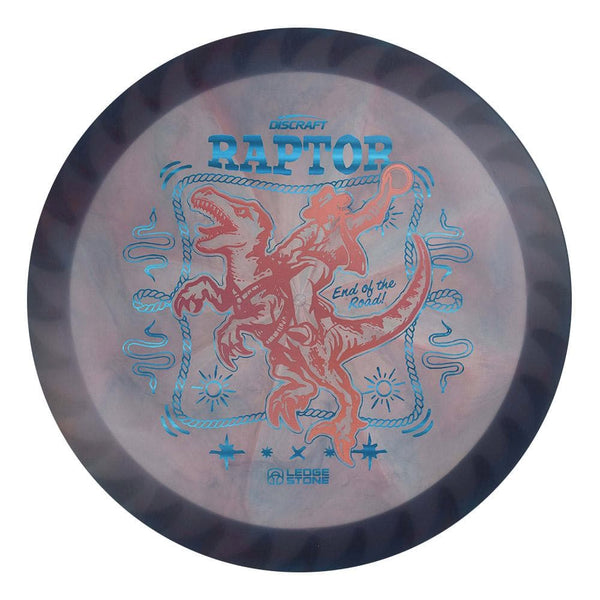#130 White Rim (Pink Holo/Blue Linear Holo) 173-174 Tour Championships Z Swirl Fuzed Raptor with Solid ESP Rim