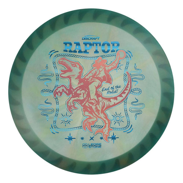 #133 White Rim (Pink Holo/Blue Linear Holo) 173-174 Tour Championships Z Swirl Fuzed Raptor with Solid ESP Rim