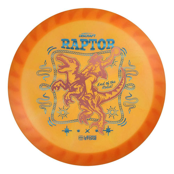 #136 White Rim (Pink Holo/Blue Linear Holo) 173-174 Tour Championships Z Swirl Fuzed Raptor with Solid ESP Rim