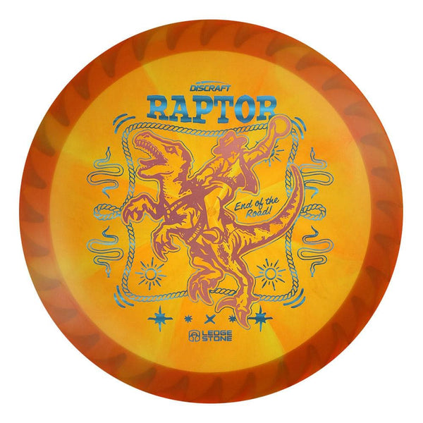 #137 White Rim (Pink Holo/Blue Linear Holo) 173-174 Tour Championships Z Swirl Fuzed Raptor with Solid ESP Rim
