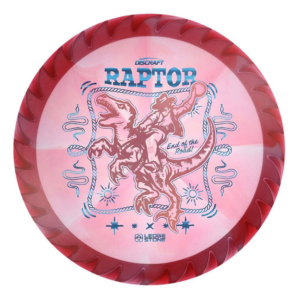 #138 White Rim (Pink Holo/Blue Linear Holo) 173-174 Tour Championships Z Swirl Fuzed Raptor with Solid ESP Rim