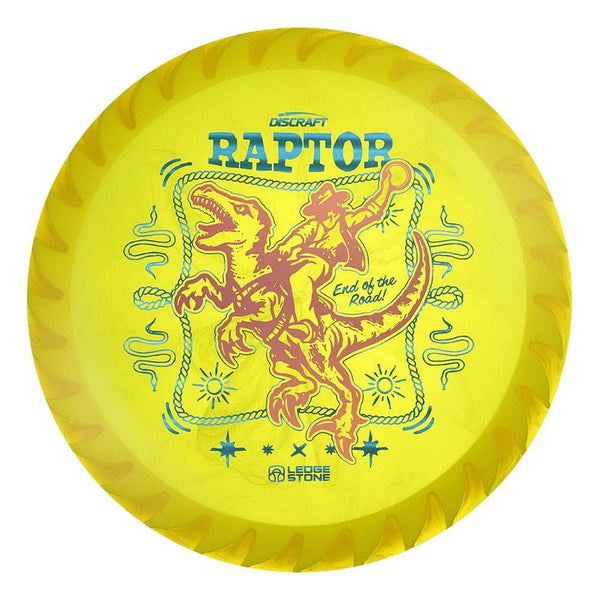 #139 White Rim (Pink Holo/Blue Linear Holo) 173-174 Tour Championships Z Swirl Fuzed Raptor with Solid ESP Rim