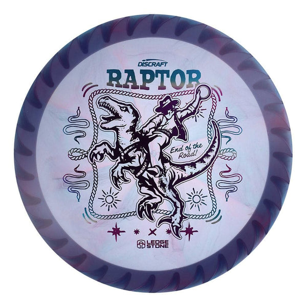 #141 White Rim (Purple Metallic/Winter Sunset) 173-174 Tour Championships Z Swirl Fuzed Raptor with Solid ESP Rim