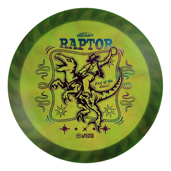 #143 White Rim (Purple Metallic/Winter Sunset) 173-174 Tour Championships Z Swirl Fuzed Raptor with Solid ESP Rim