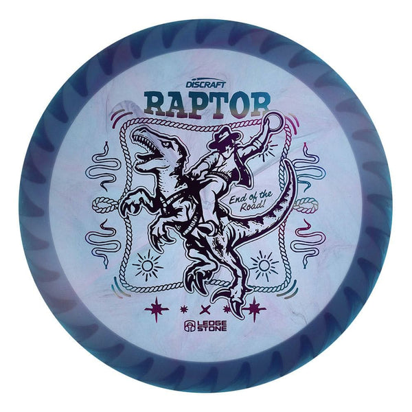 #145 White Rim (Purple Metallic/Winter Sunset) 173-174 Tour Championships Z Swirl Fuzed Raptor with Solid ESP Rim