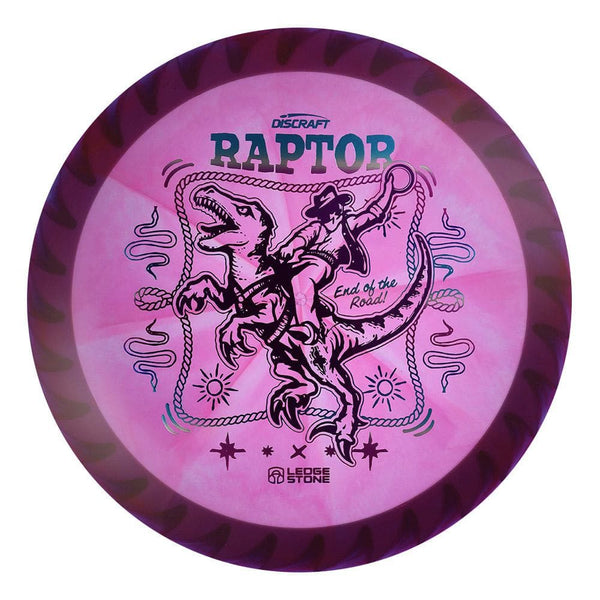 #146 White Rim (Purple Metallic/Winter Sunset) 173-174 Tour Championships Z Swirl Fuzed Raptor with Solid ESP Rim