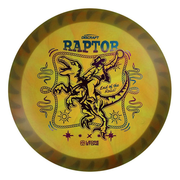 #147 White Rim (Purple Metallic/Winter Sunset) 173-174 Tour Championships Z Swirl Fuzed Raptor with Solid ESP Rim