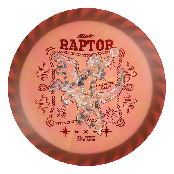 #21 Black Rim (Money/Red Metallic) 173-174 Tour Championships Z Swirl Fuzed Raptor with Solid ESP Rim