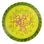 #27 Black Rim (Pink Holo/Pickle Holo) 173-174 Tour Championships Z Swirl Fuzed Raptor with Solid ESP Rim
