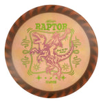#28 Black Rim (Pink Holo/Pickle Holo) 173-174 Tour Championships Z Swirl Fuzed Raptor with Solid ESP Rim