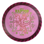 #36 Black Rim (Pink Holo/Pickle Holo) 173-174 Tour Championships Z Swirl Fuzed Raptor with Solid ESP Rim