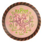 #37 Black Rim (Pink Holo/Pickle Holo) 173-174 Tour Championships Z Swirl Fuzed Raptor with Solid ESP Rim