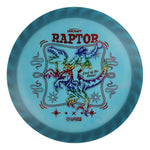 #3 Black Rim (Rainbow Sparkle Stars/Red Linear Holo) 170-172 Tour Championships Z Swirl Fuzed Raptor with Solid ESP Rim
