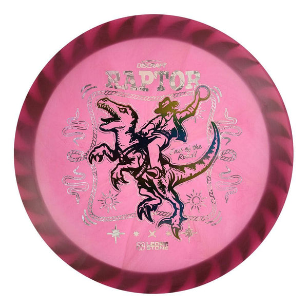 #45 Black Rim (Spring Sunset/Money) 173-174 Tour Championships Z Swirl Fuzed Raptor with Solid ESP Rim