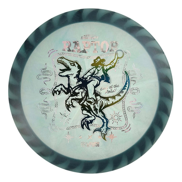 #48 Black Rim (Spring Sunset/Money) 173-174 Tour Championships Z Swirl Fuzed Raptor with Solid ESP Rim