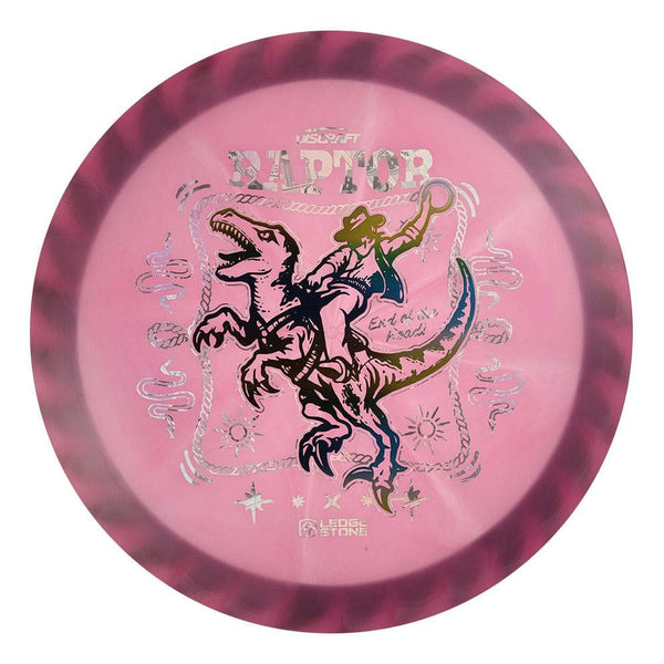 #49 Black Rim (Spring Sunset/Money) 173-174 Tour Championships Z Swirl Fuzed Raptor with Solid ESP Rim