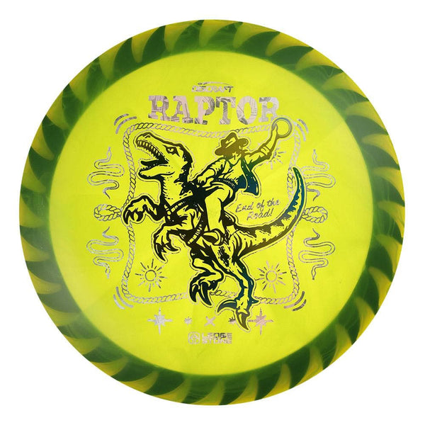 #50 Black Rim (Spring Sunset/Money) 173-174 Tour Championships Z Swirl Fuzed Raptor with Solid ESP Rim