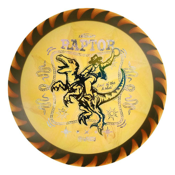 #51 Black Rim (Spring Sunset/Money) 173-174 Tour Championships Z Swirl Fuzed Raptor with Solid ESP Rim