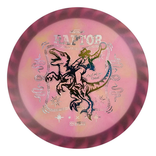#52 Black Rim (Spring Sunset/Money) 173-174 Tour Championships Z Swirl Fuzed Raptor with Solid ESP Rim