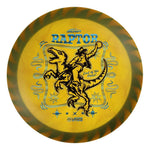 #56 Blue Rim (Black/Blue Linear Holo) 173-174 Tour Championships Z Swirl Fuzed Raptor with Solid ESP Rim