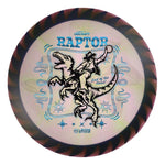 #58 Blue Rim (Black/Blue Linear Holo) 173-174 Tour Championships Z Swirl Fuzed Raptor with Solid ESP Rim