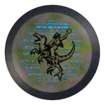 #61 Blue Rim (Black/Blue Linear Holo) 173-174 Tour Championships Z Swirl Fuzed Raptor with Solid ESP Rim