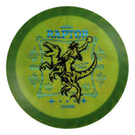 #64 Blue Rim (Black/Blue Linear Holo) 173-174 Tour Championships Z Swirl Fuzed Raptor with Solid ESP Rim