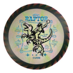 #68 Blue Rim (Black/Blue Linear Holo) 173-174 Tour Championships Z Swirl Fuzed Raptor with Solid ESP Rim