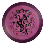 #71 Blue Rim (Black/Wonderbread) 173-174 Tour Championships Z Swirl Fuzed Raptor with Solid ESP Rim