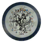 #74 Blue Rim (Black/Wonderbread) 173-174 Tour Championships Z Swirl Fuzed Raptor with Solid ESP Rim