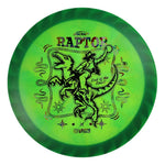#81 Blue Rim (Black/Wonderbread) 173-174 Tour Championships Z Swirl Fuzed Raptor with Solid ESP Rim
