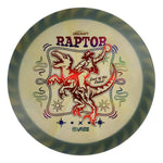 #88 Blue Rim (Red Linear Holo/Rainbow) 173-174 Tour Championships Z Swirl Fuzed Raptor with Solid ESP Rim