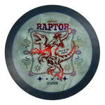 #93 Blue Rim (Red Linear Holo/Rainbow) 173-174 Tour Championships Z Swirl Fuzed Raptor with Solid ESP Rim