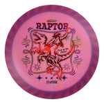 #94 Blue Rim (Red Linear Holo/Rainbow) 173-174 Tour Championships Z Swirl Fuzed Raptor with Solid ESP Rim