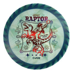 #95 Blue Rim (Red Linear Holo/Rainbow) 173-174 Tour Championships Z Swirl Fuzed Raptor with Solid ESP Rim