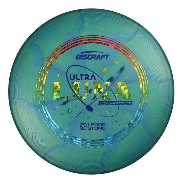 #10 EXACT DISC (Rainbow Shatter/Blue Metallic) 167-169 Tour Championships Big Z Swirl Ultra Luna
