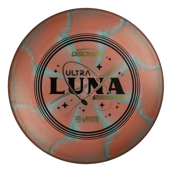 #128 EXACT DISC (Black/Gold Metallic) 173-174 Tour Championships Big Z Swirl Ultra Luna