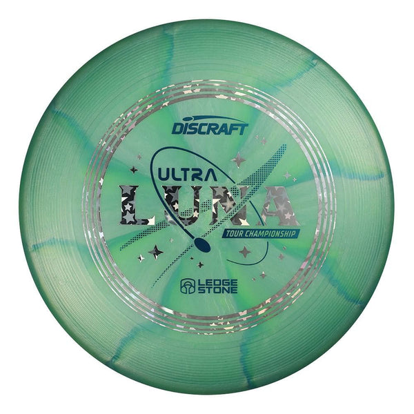 #74 EXACT DISC (Silver Holo Stars/Teal Metallic) 170-172 Tour Championships Big Z Swirl Ultra Luna