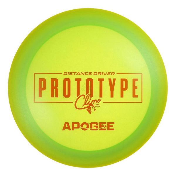 #14 EXACT DISC (Orange Matte) 173-174 Climo Disc Golf Proto Apogee