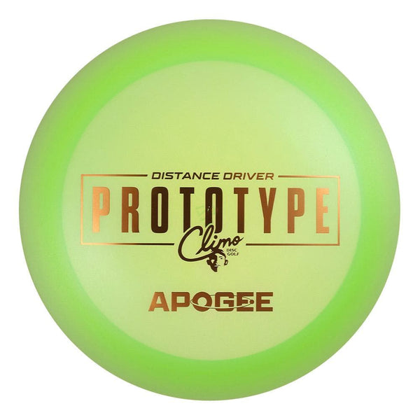#2 EXACT DISC (Copper Metallic) 170-172 Climo Disc Golf Proto Apogee