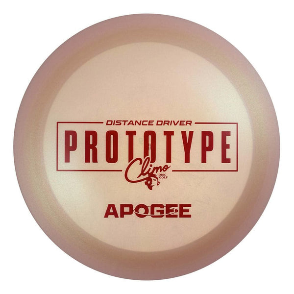 #45 EXACT DISC (Red Matte) 177+ Climo Disc Golf Proto Apogee