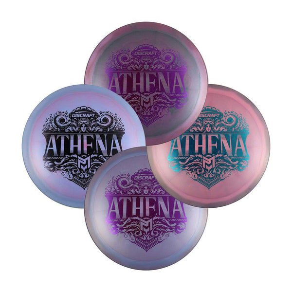 Purple MYSTERY Disc (Mystery Foil) 173-174 Titanium Swirl Athena #2