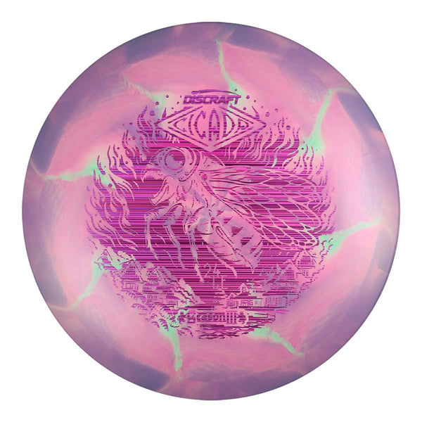 #64 (Purple Lasers) 173-174 Season 3 ESP Swirl Cicada #2