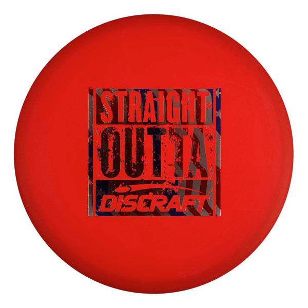 #4 Red (Flag) 167-169 Straight Outta Discraft Soft Zone