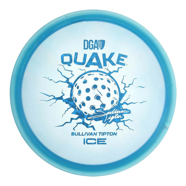 #4 (Blue Light Shatter) 175-176 Sullivan Tipton Ice Swirl Quake