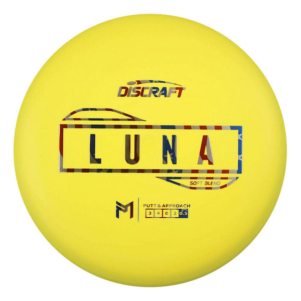 #4 Yellow (Flag) 167-169 Paul McBeth Soft Blend Luna